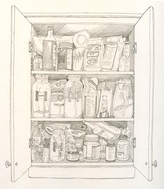 Pantry Drawing at GetDrawings Free download