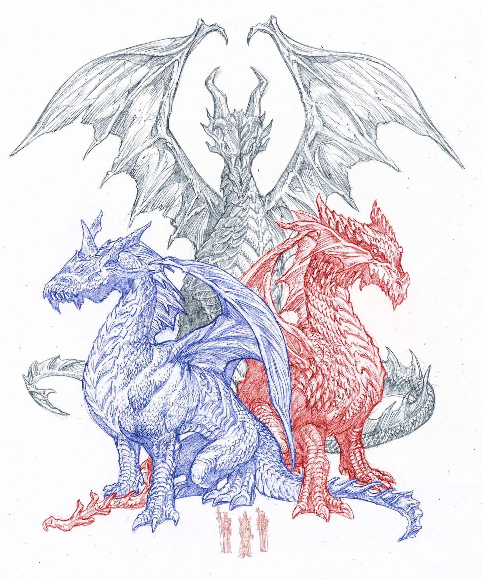 drawings of dragon