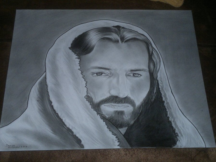 Pencil Drawing Of Jesus at GetDrawings | Free download