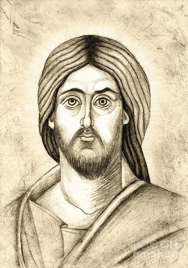 Pencil Drawing Of Jesus Face At Getdrawings Free Download