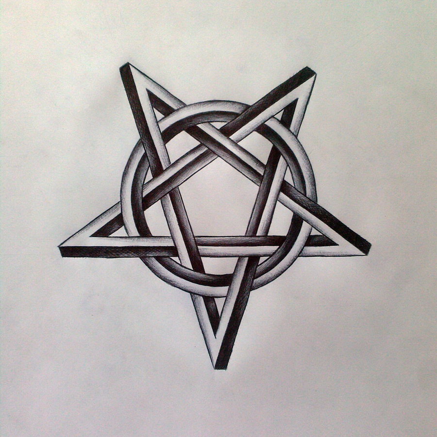Pentagram Drawing at GetDrawings Free download