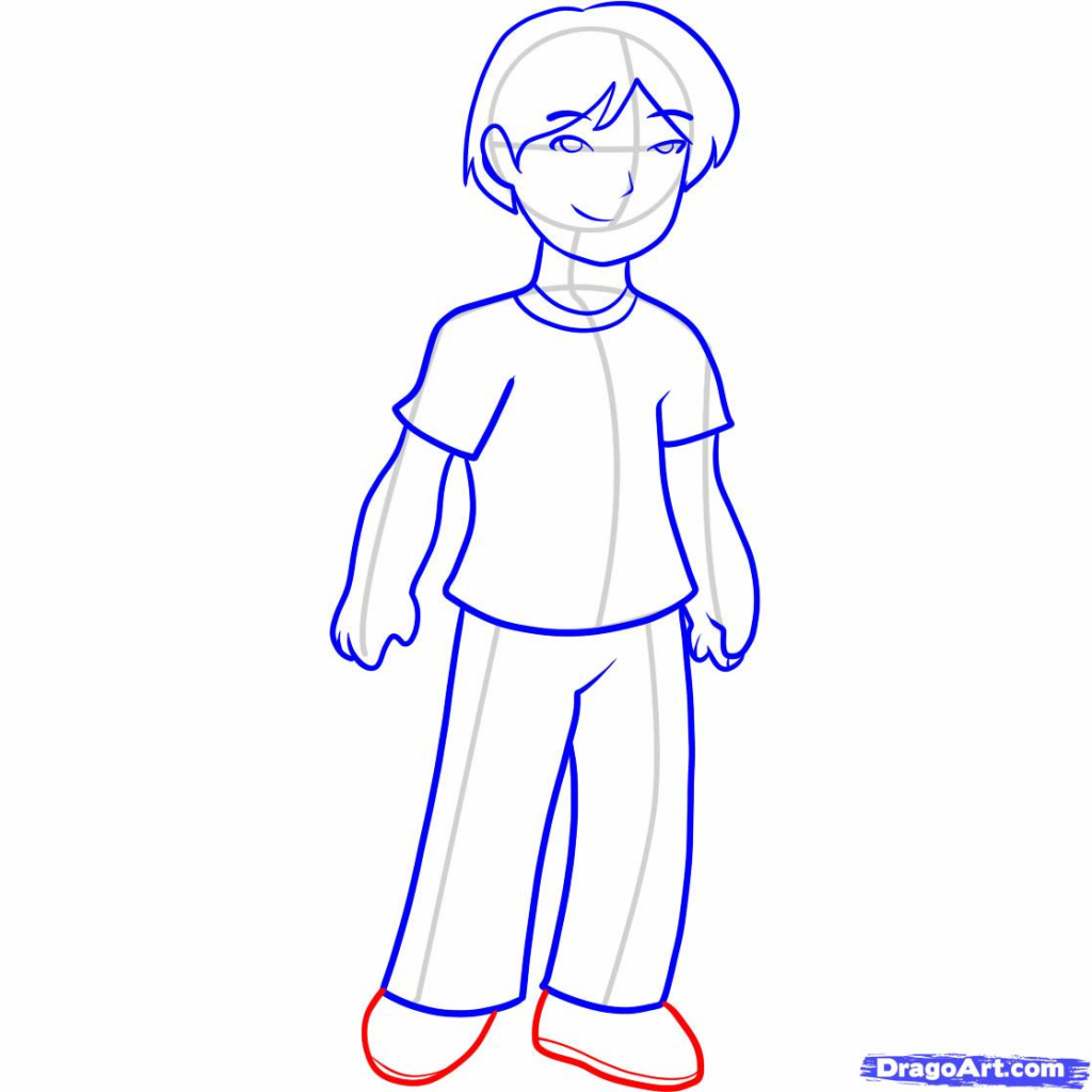 Person Standing Drawing at GetDrawings Free download