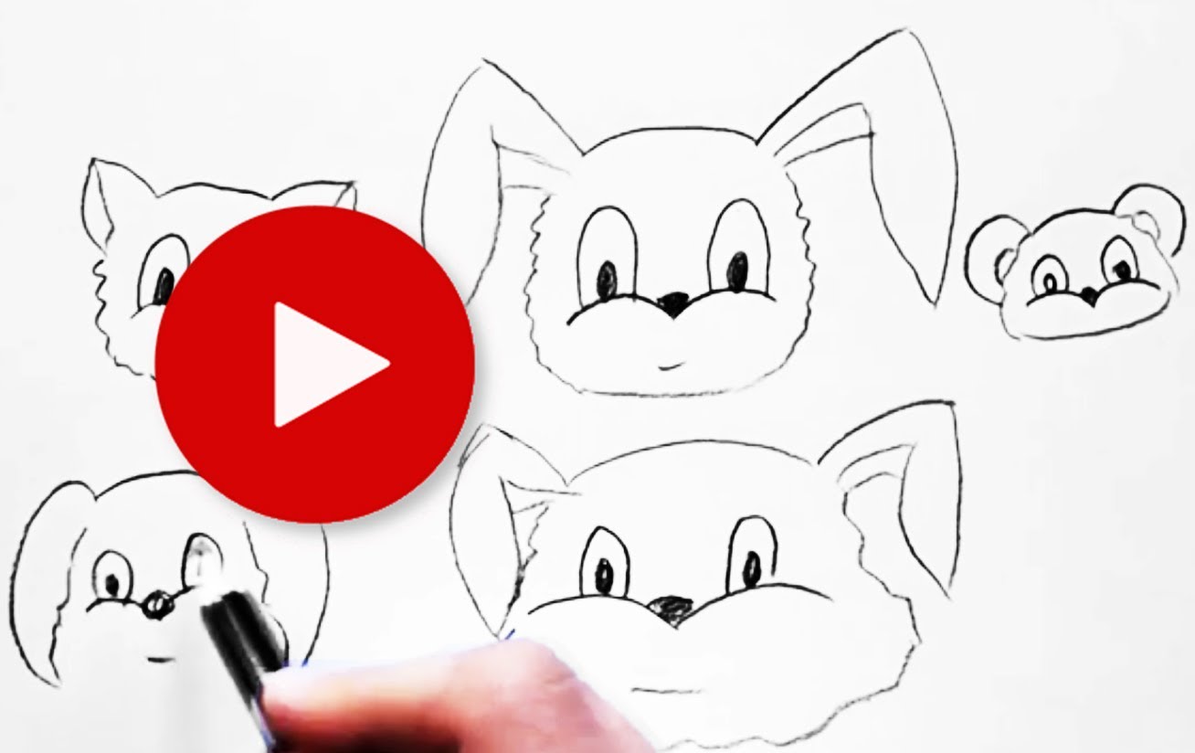Easy Cute Baby Animals To Draw Step By Step