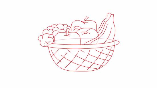 View Picnic Basket Drawing Color Images