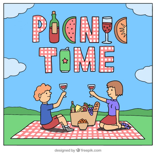 Picnic Scenery Drawing For Kids Get the kids excited about seeing