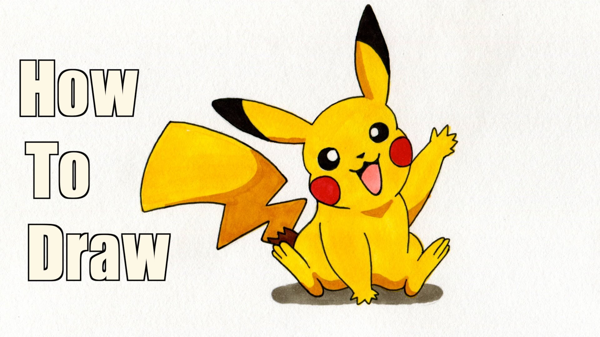 how do you draw pikachu