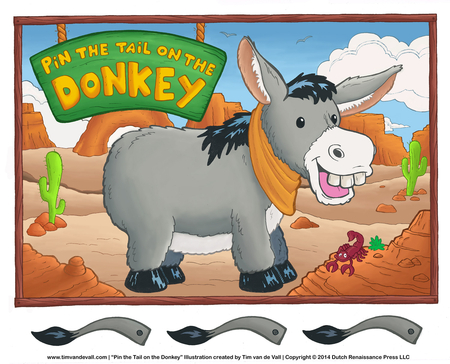 1500x1214 Printable Pin The Tail On The Donkey Game Birthday Party Activi.....