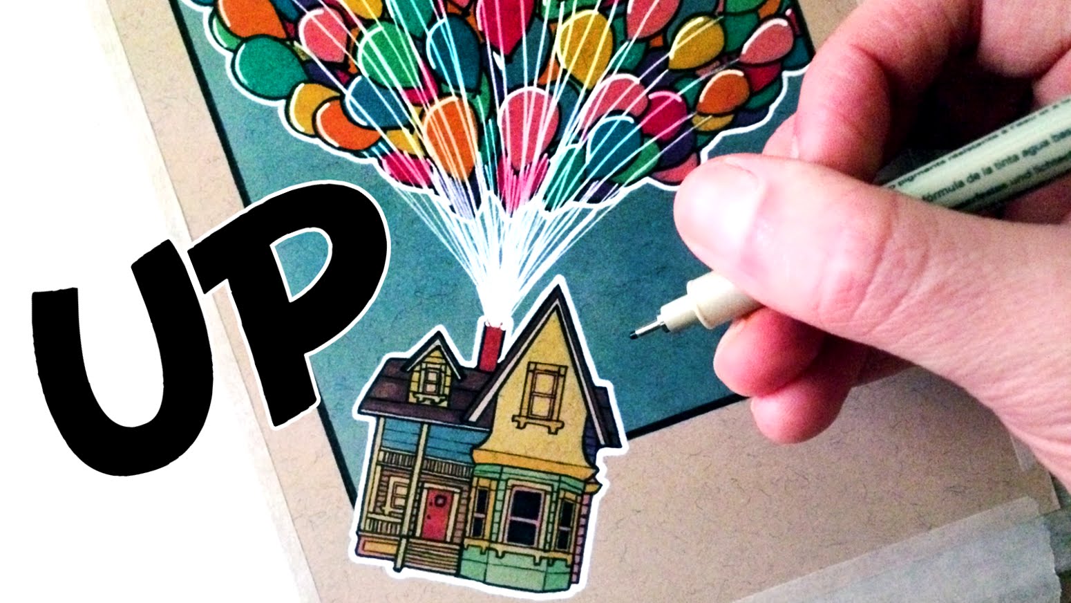 Pixar Up House Drawing at GetDrawings Free download