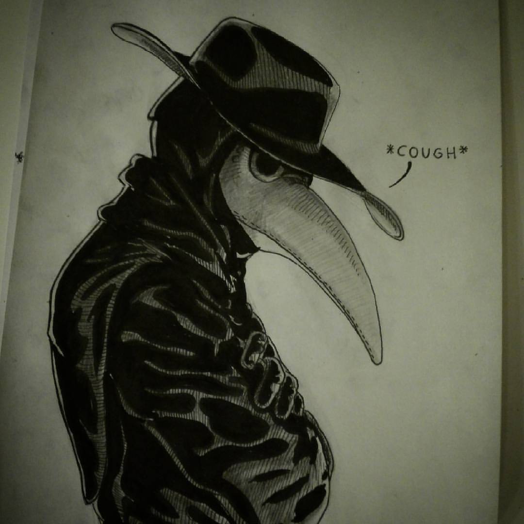 Plague Doctor Drawing at GetDrawings Free download