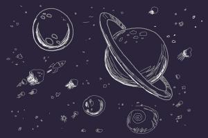 Featured image of post Planet Easy Things To Draw Space