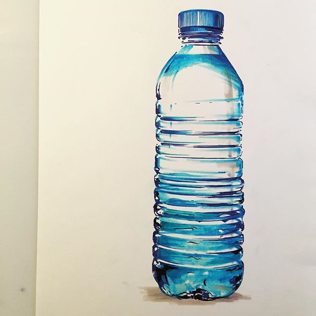 Plastic Water Bottle Drawing at GetDrawings Free download