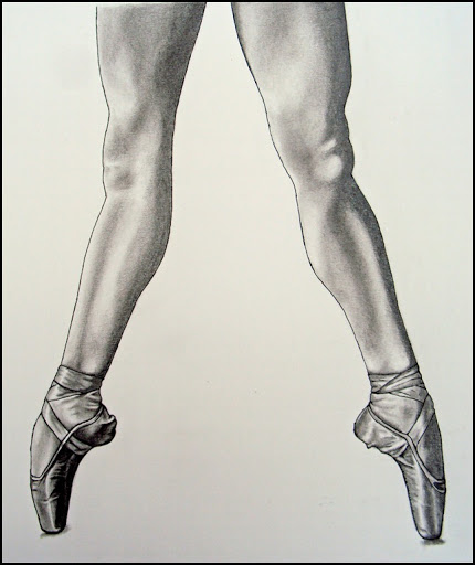 Pointe Shoes Drawing at GetDrawings | Free download