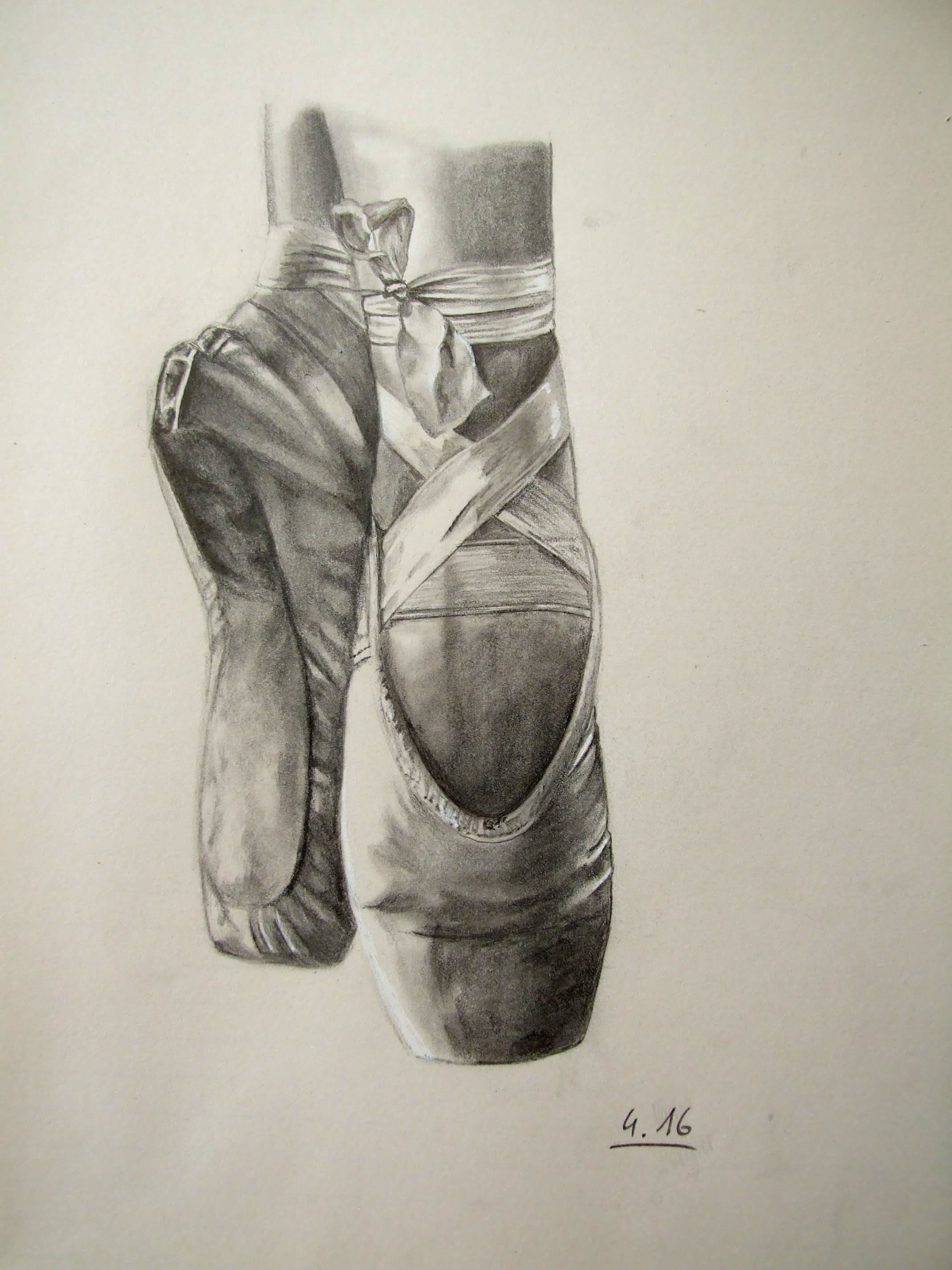 Pointe Shoes Drawing at GetDrawings Free download
