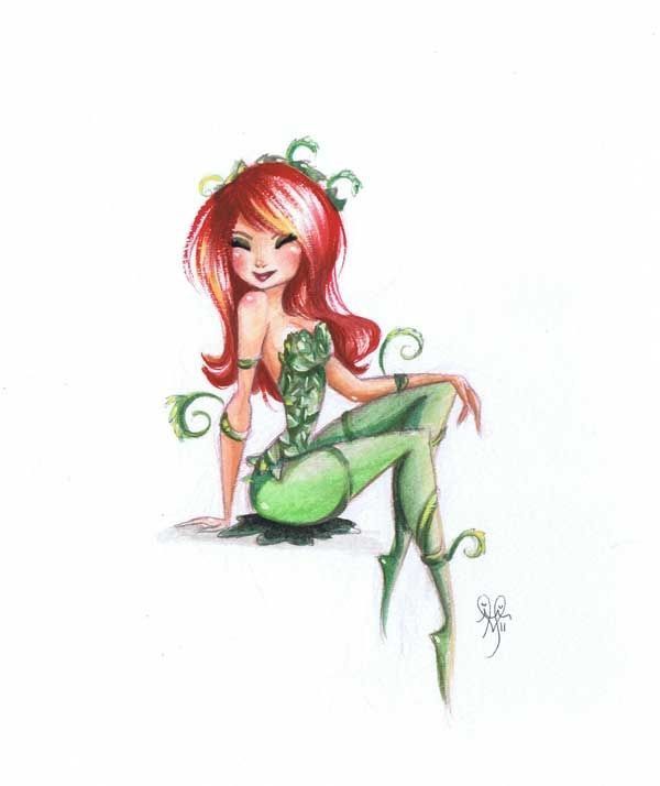 Poison Ivy Drawing at GetDrawings | Free download
