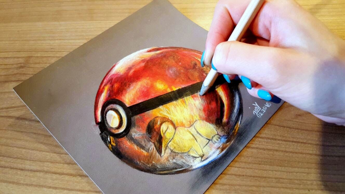 Pokemon Ball Drawing at GetDrawings | Free download