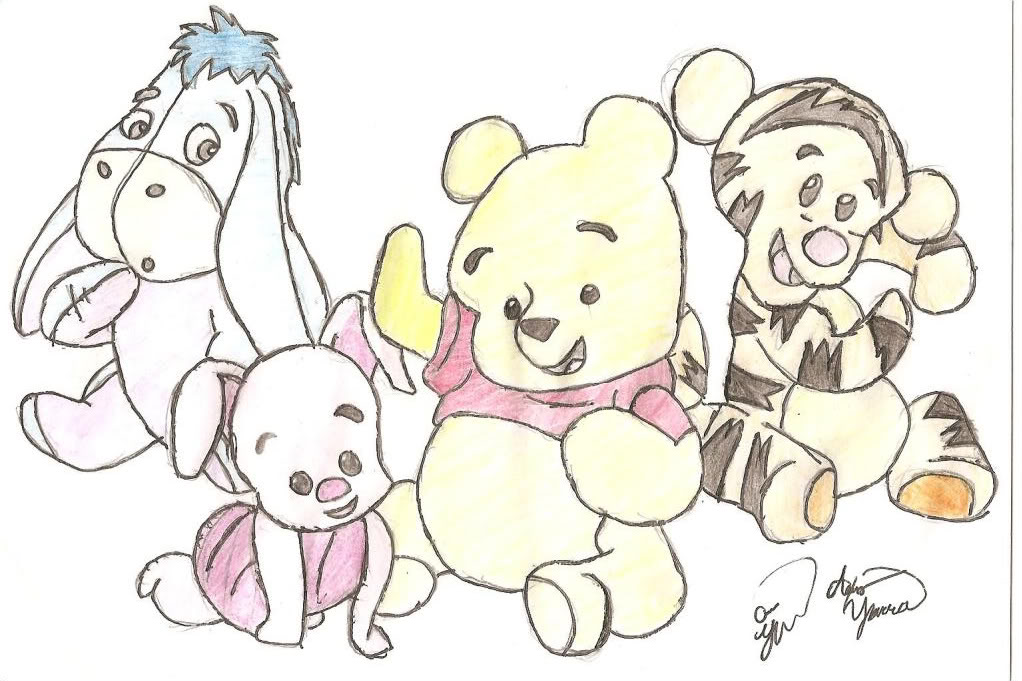 Pooh Bear Drawing at GetDrawings Free download
