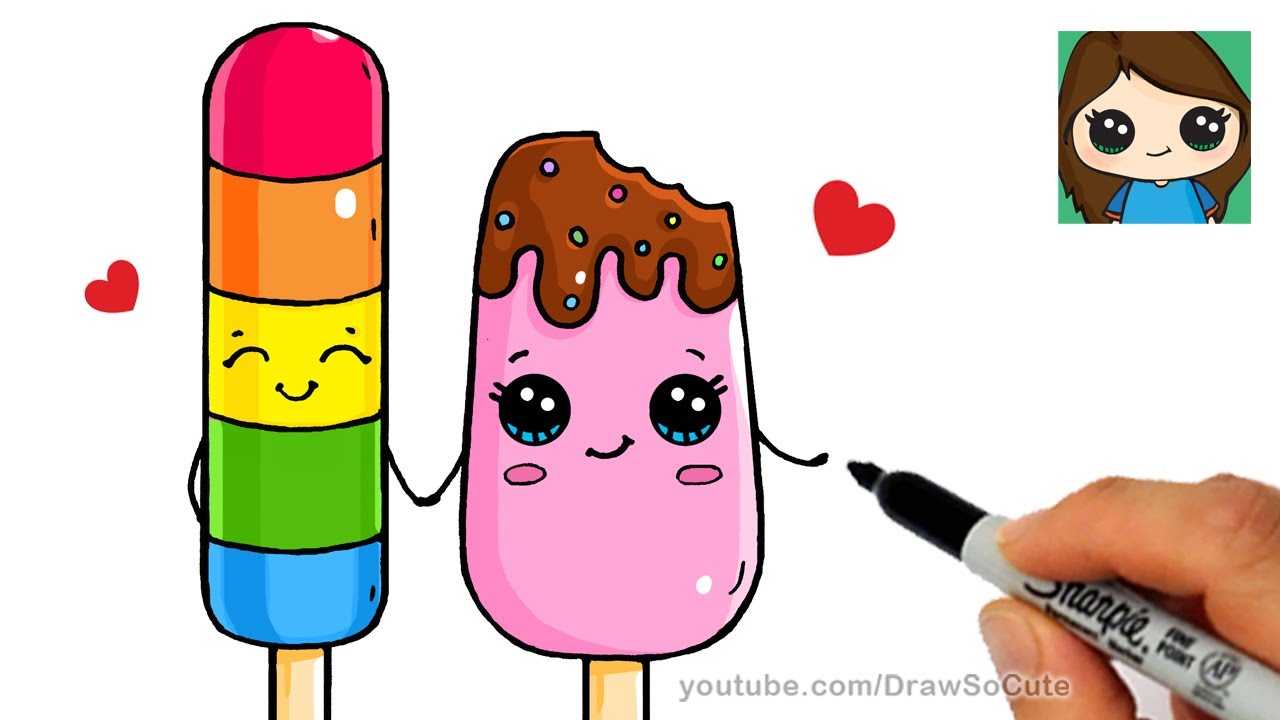 Popsicle Drawing at GetDrawings | Free download