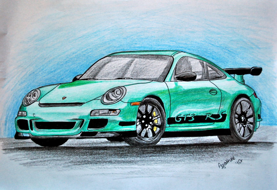 Porsche 911 Drawing at GetDrawings Free download