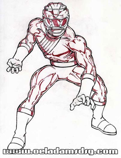 Power Ranger Drawing at GetDrawings | Free download