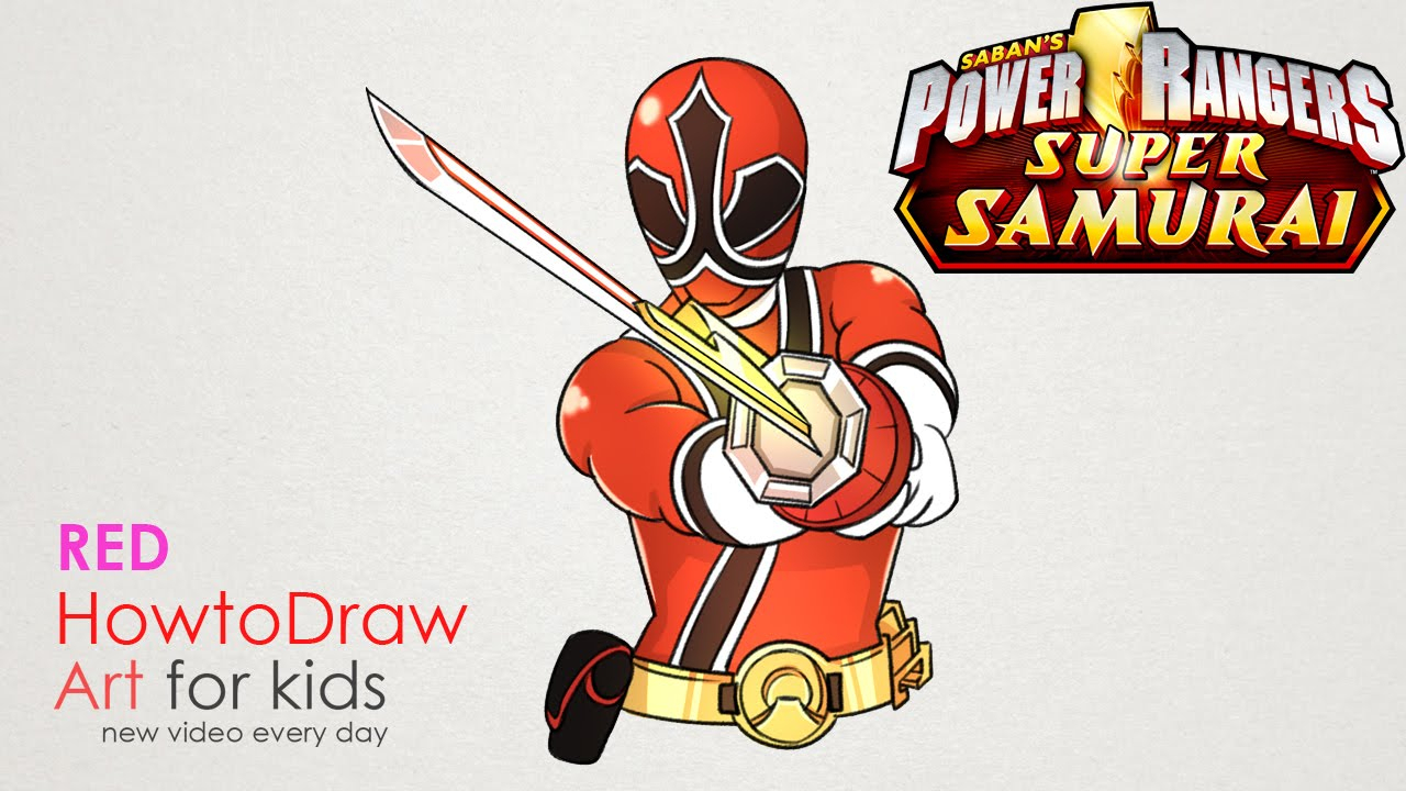 Power Rangers Samurai Drawing at GetDrawings | Free download