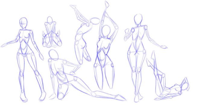 Drawing Anatomy Practice