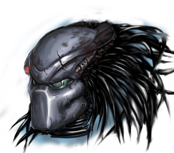 Predator Mask Drawing at GetDrawings Free download