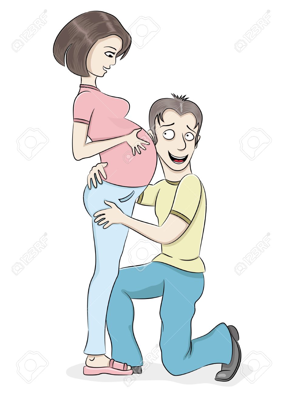 Pregnant Cartoon Drawing At Getdrawings Free Download