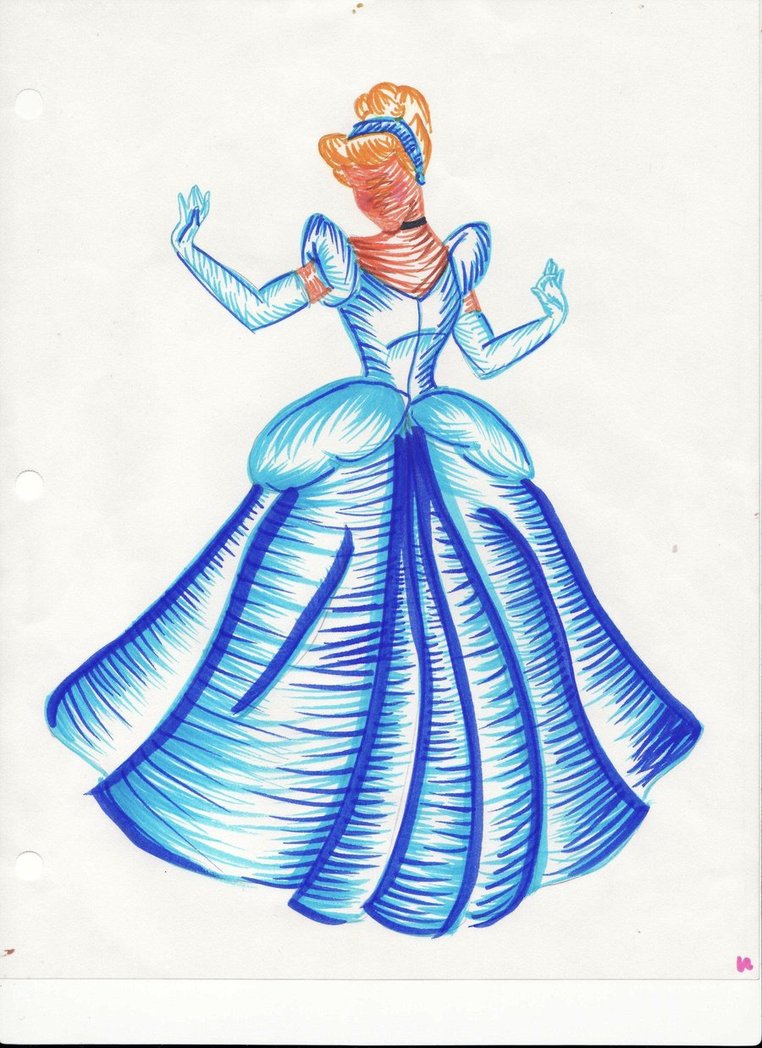 Princess Cinderella Drawing at GetDrawings Free download