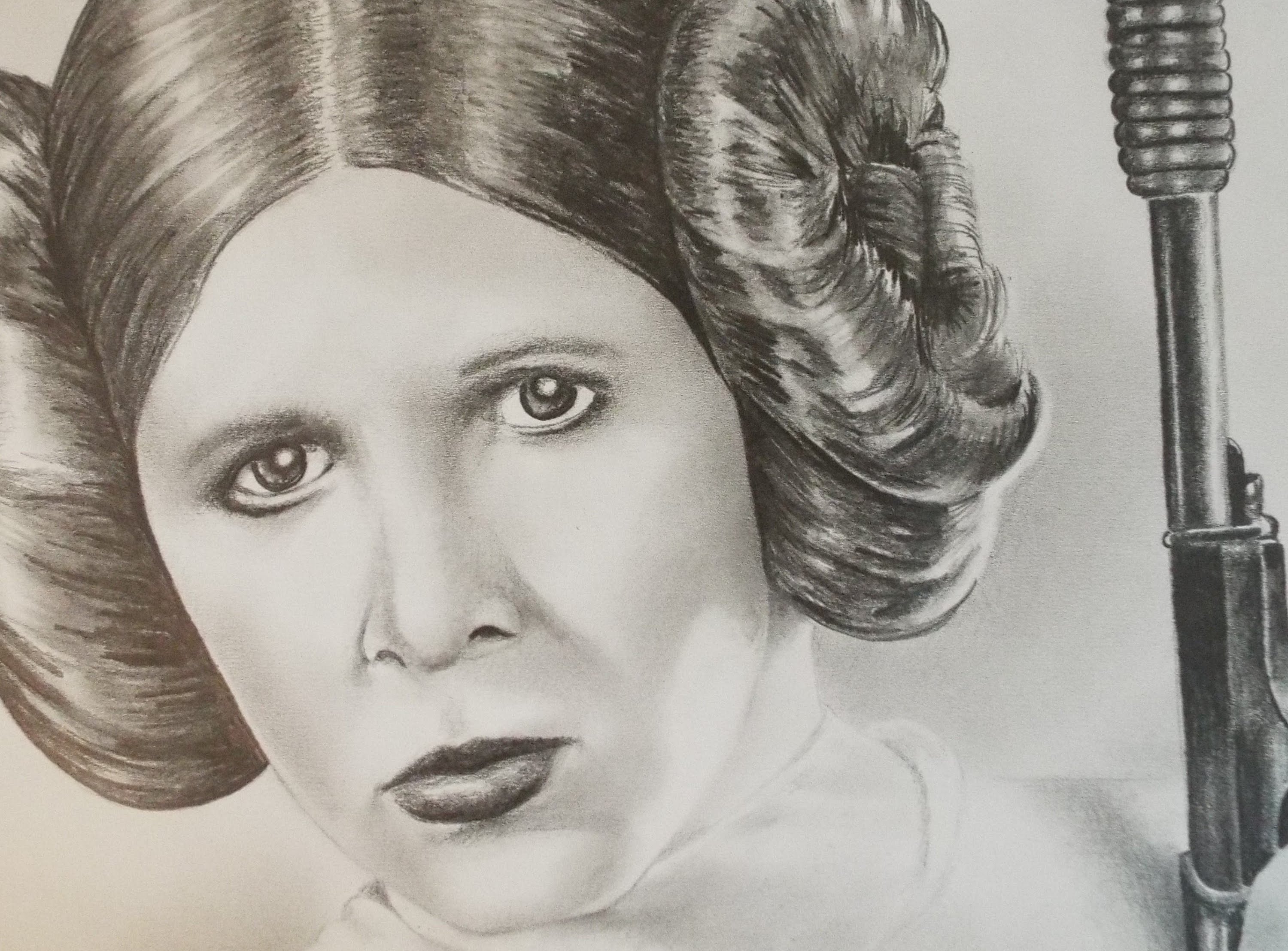 Princess Leia Drawing at GetDrawings | Free download