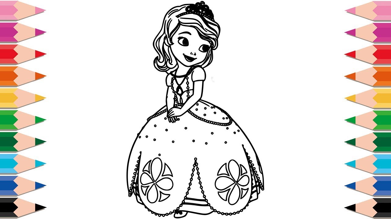 Princess Sofia Drawing at GetDrawings Free download