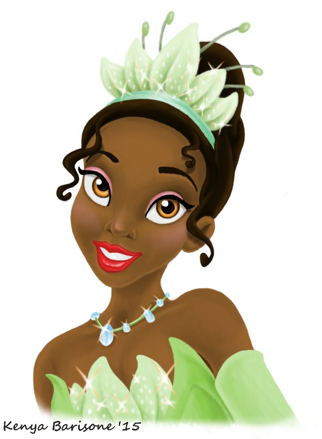 Princess Tiana Drawing at GetDrawings Free download