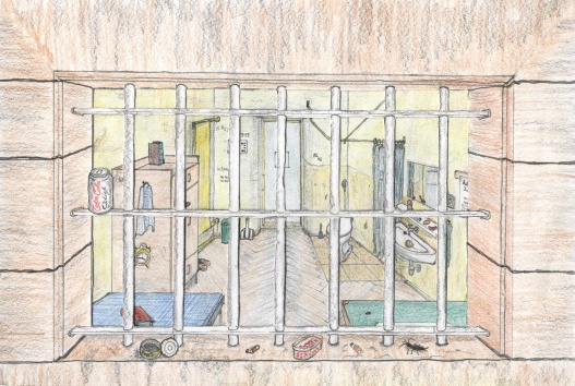 Prison Cell Drawing at GetDrawings | Free download