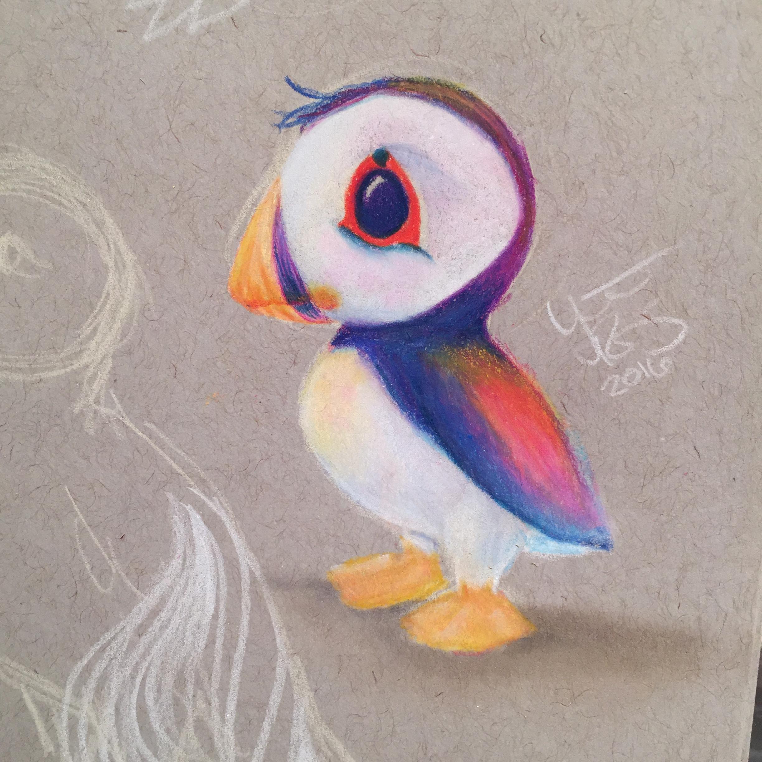 Puffin Drawing at GetDrawings Free download