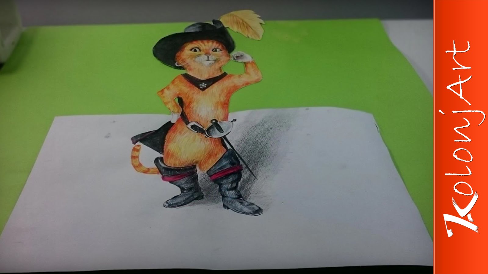 Puss In Boots Drawing at GetDrawings | Free download