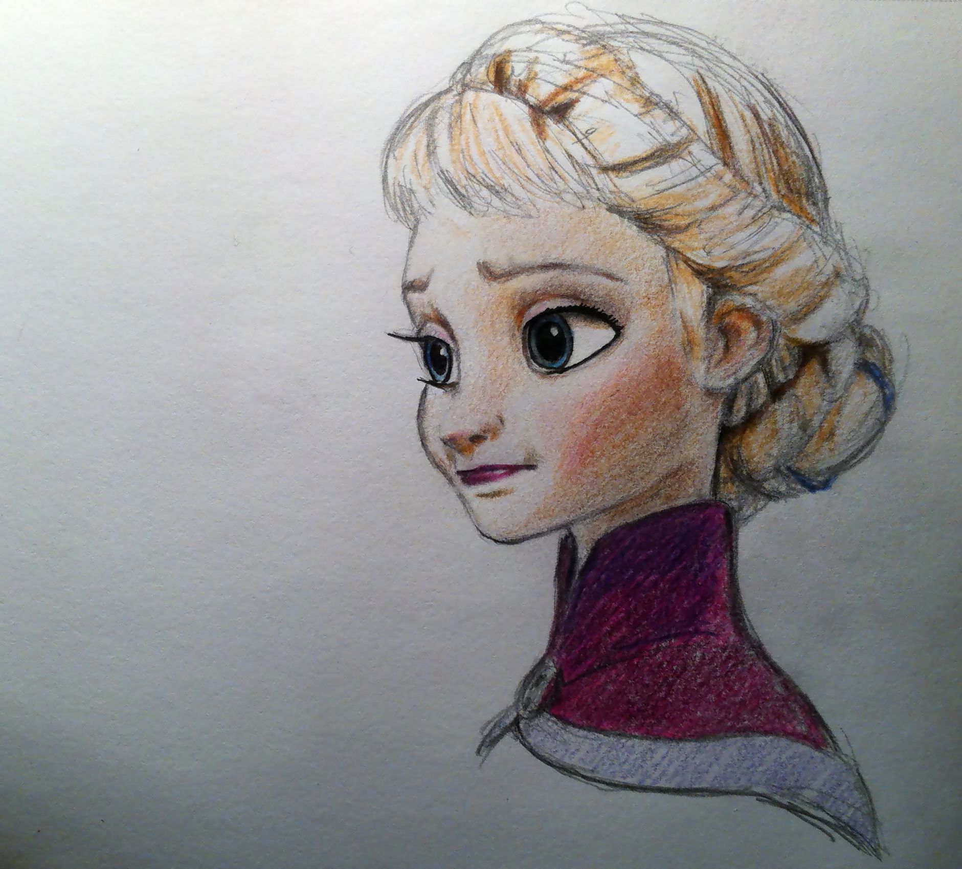 Queen Elsa Drawing at GetDrawings Free download