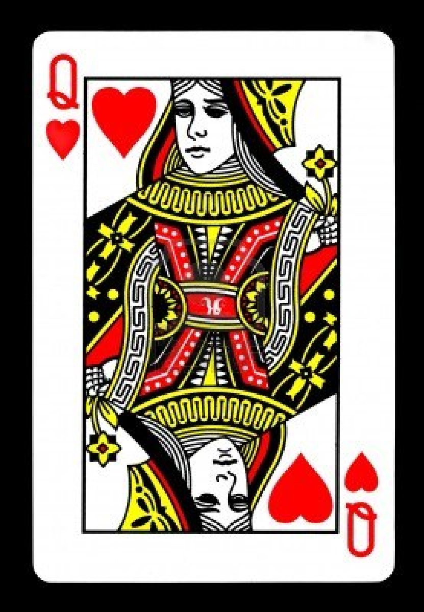 Queen Of Hearts Card Drawing At Getdrawings Free Download