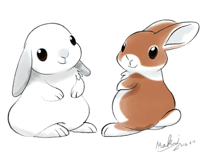 Rabbits Drawing at GetDrawings Free download