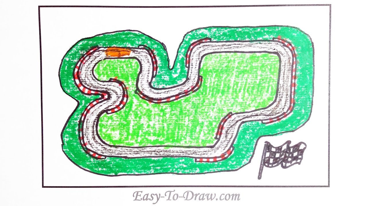 Best How To Draw A Race Track Step By Step in 2023 Check it out now 