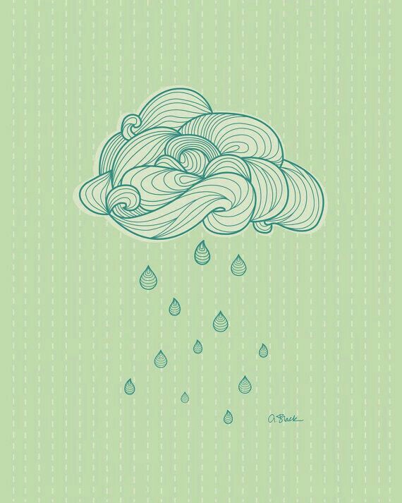 Rain Clouds Drawing at GetDrawings | Free download