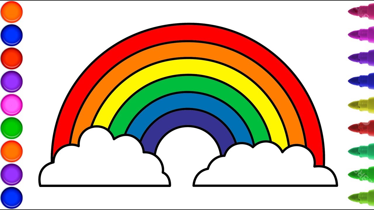 Rainbow Drawing at GetDrawings | Free download