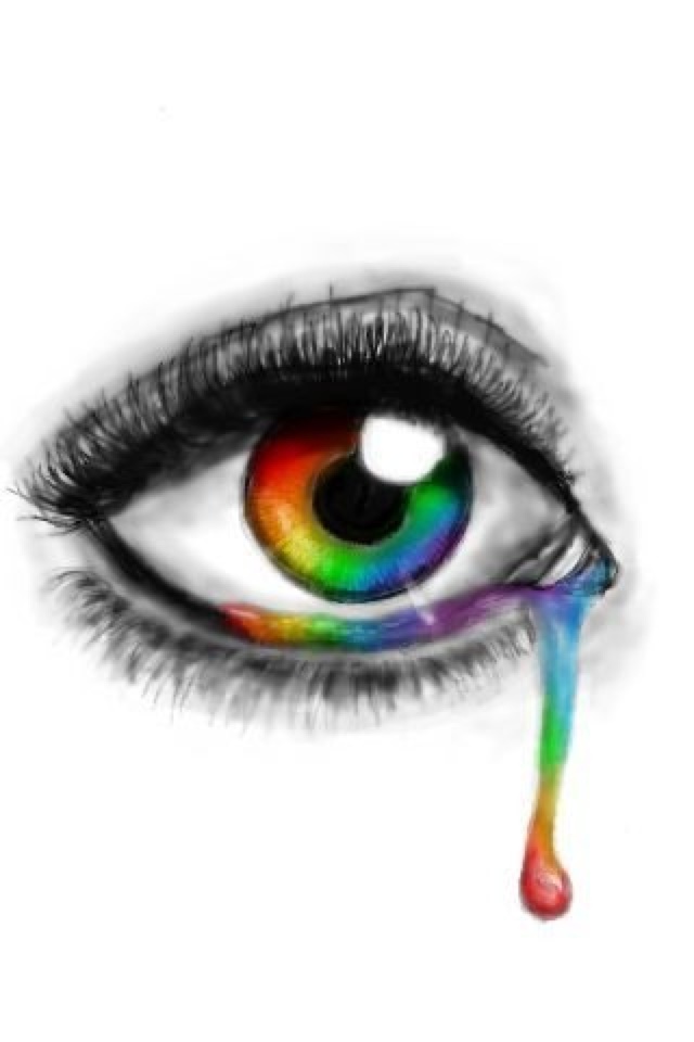 Rainbow Eye Drawing at GetDrawings Free download