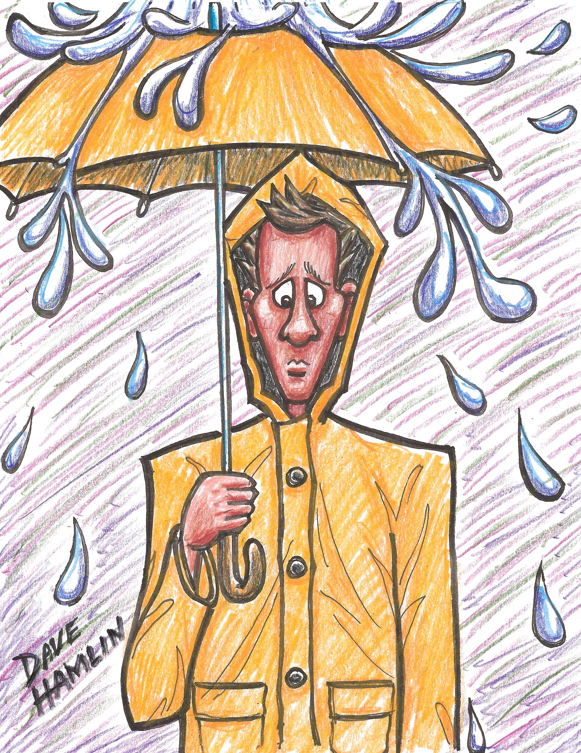 Raincoat Drawing at GetDrawings | Free download