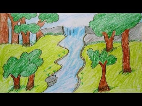 Rainforest Drawing Easy at GetDrawings | Free download