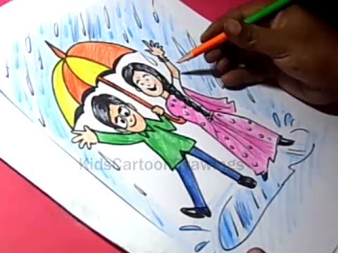 Featured image of post Rainy Season Drawing For Class 2 : This video, rainy season scenery drawing for beginners with oil pastel.