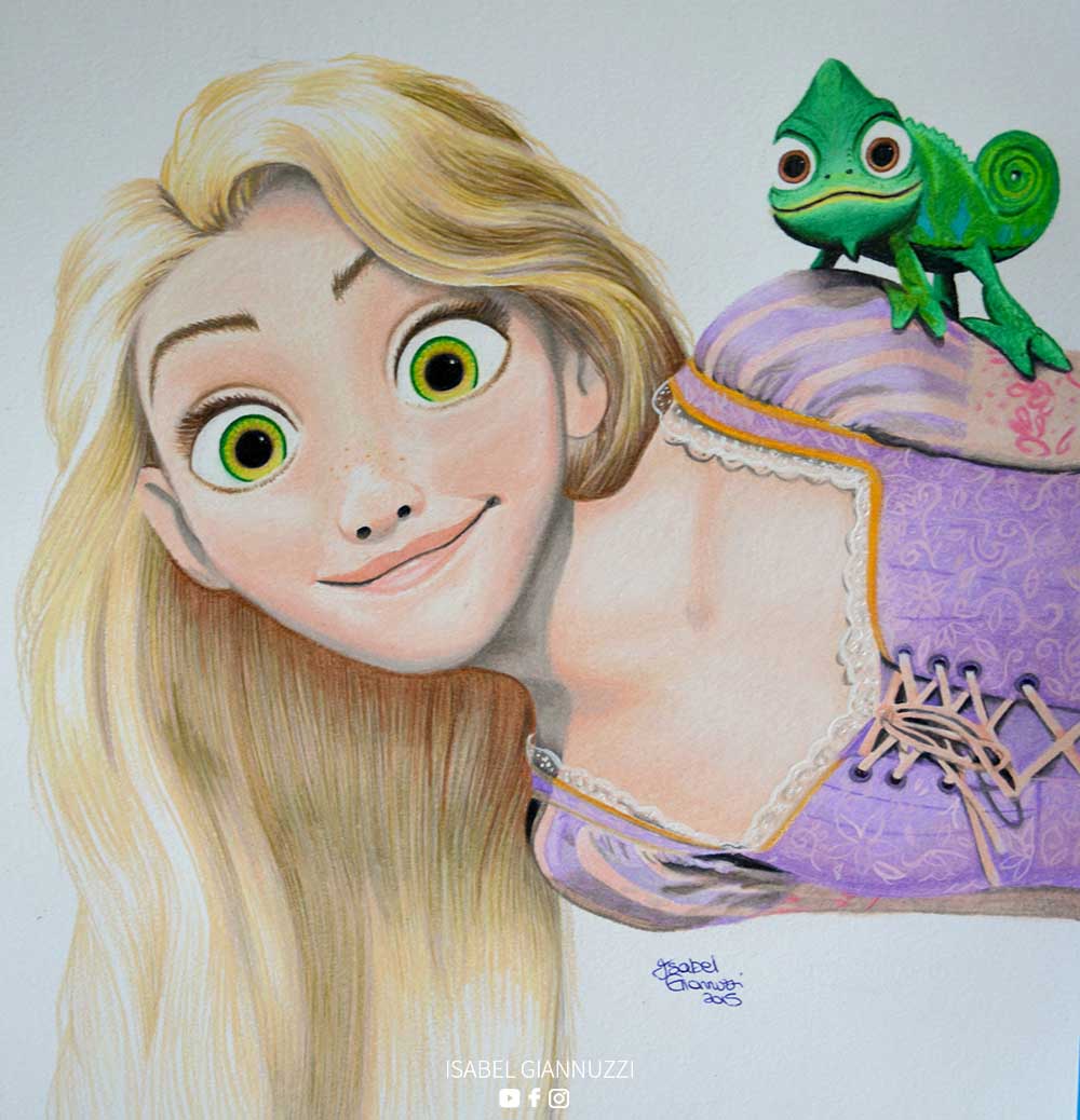 Rapunzel Disney Drawing at GetDrawings Free download