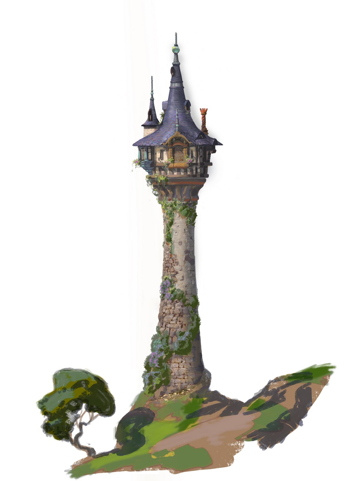 Rapunzel Tower Drawing at GetDrawings Free download