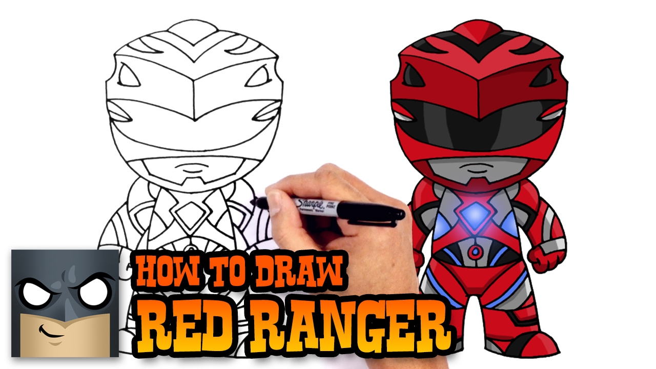Red Ranger Drawing
