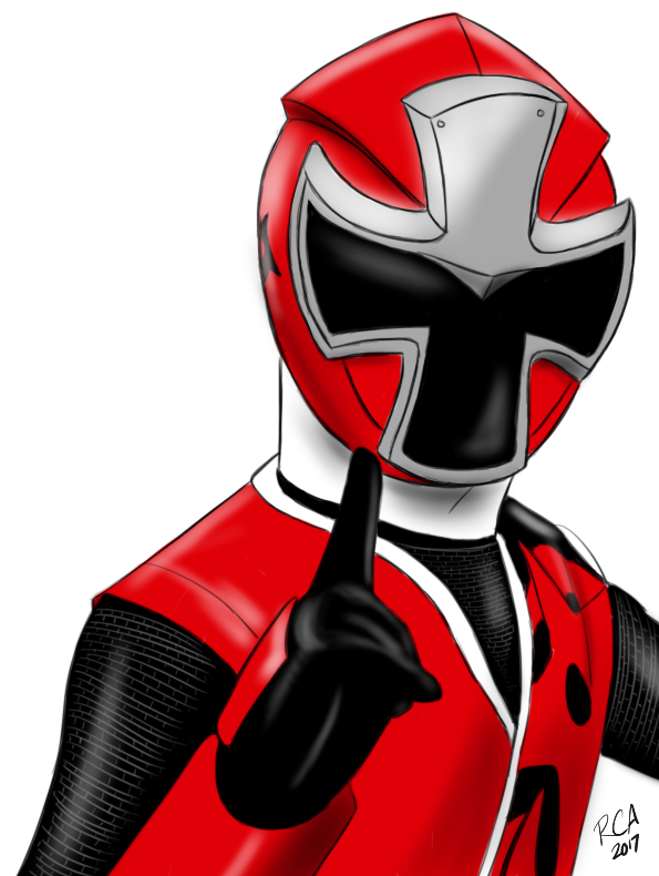 Red Power Ranger Drawing at GetDrawings Free download