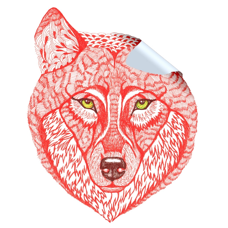 Red Wolf Drawing at GetDrawings Free download