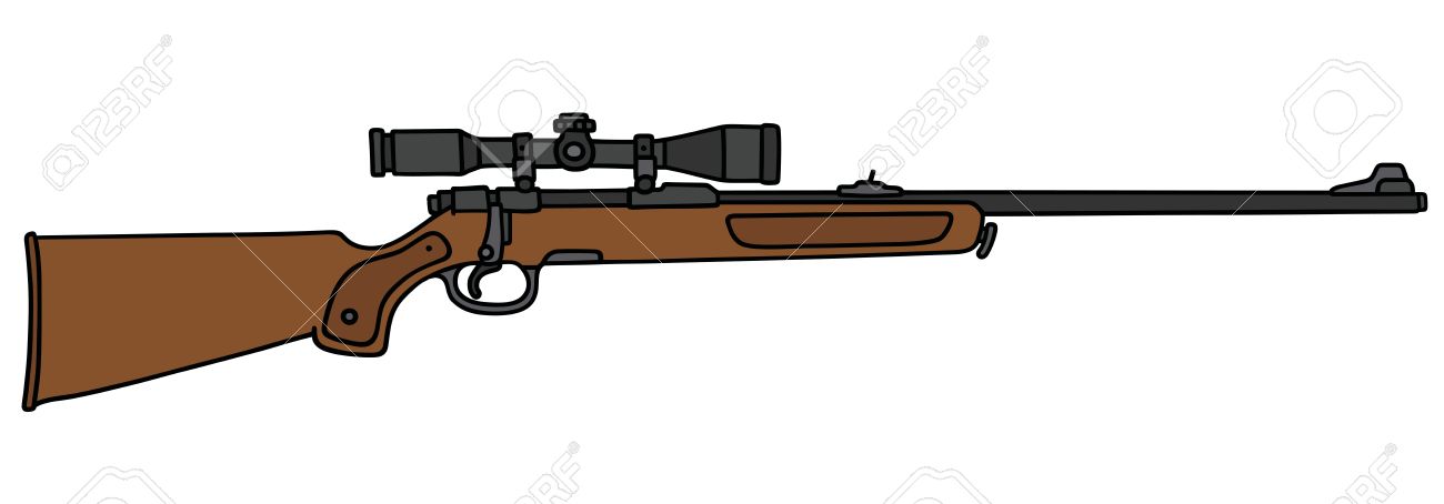 Rifle Drawing at GetDrawings | Free download